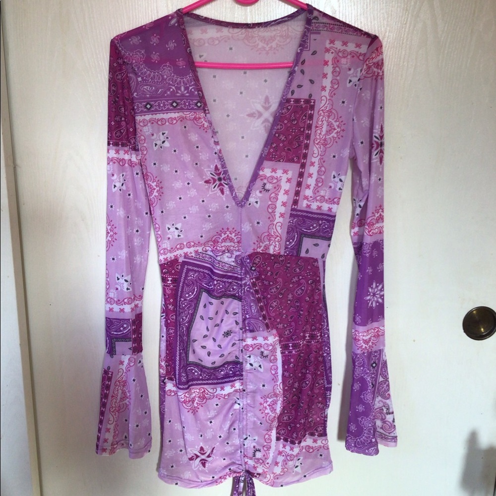 Small never worn polyester dress